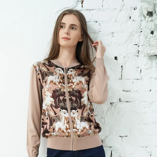 御絹坊法式蠶絲初剪羊毛外套