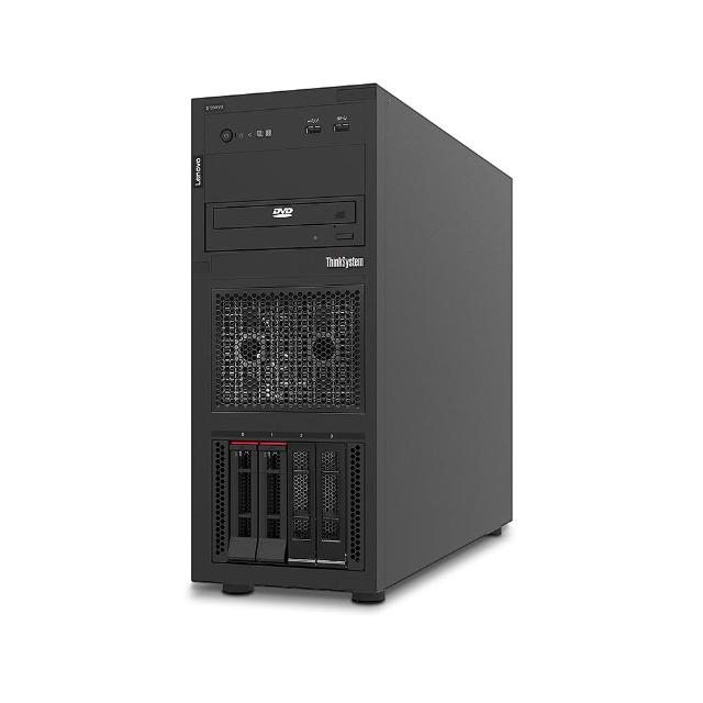 【Lenovo】E-2434 四核熱抽直立伺服器(ST250 V3/E-2434/16G/2TBx2 SAS/800W/Non-OS)