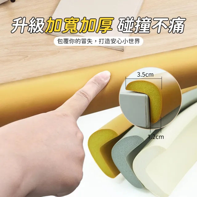 【精準科技】防撞泡綿 NBR泡棉防撞邊條 桌角包邊防撞條 安全保護條 防護條 護角條 兒童保護條(550-PU200B)