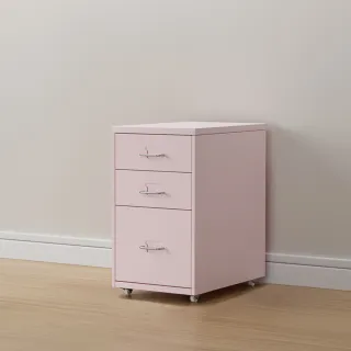 【C&B】鋼鐵斯特附輪三抽屜櫃(公文櫃 三抽櫃 邊櫃 鐵櫃)