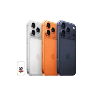 【Apple】iPhone 17 Pro Max(512G/6.9吋)(迪士尼公主透明防摔殼組)