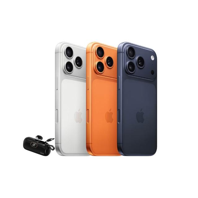 【Apple】iPhone 17 Pro(1TB/6.3吋)(20W口袋快充行電組)