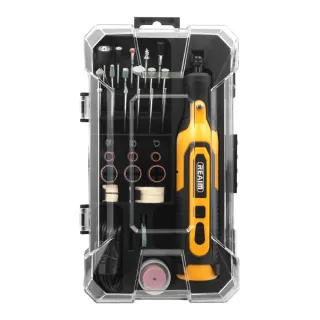 【Reaim 萊姆】升級款 3.6V 58件 鋰電刻磨機