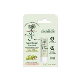 【Le Petit Olivier 小橄欖樹】法國經典橄欖柔嫩護脣膏4g(天然保養)