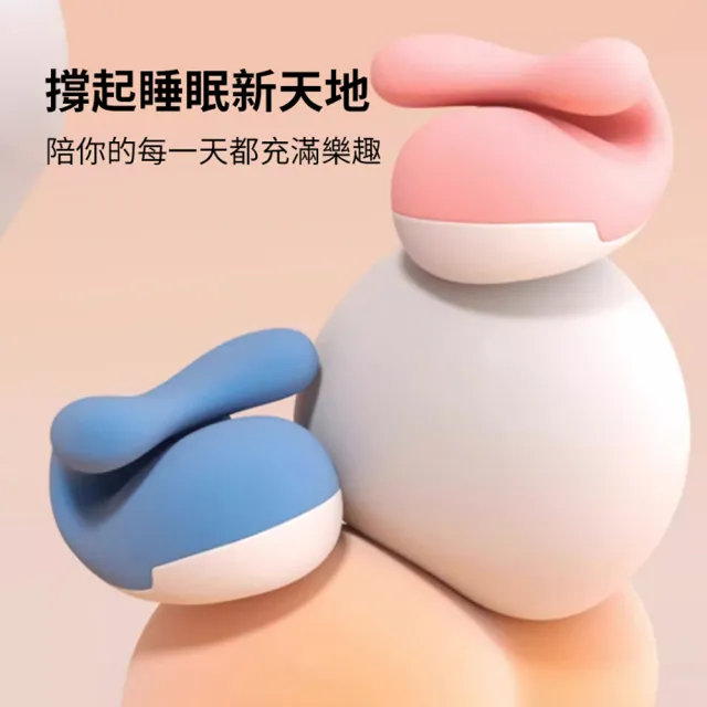 【ANTIAN】小鯨魚記憶棉學生午睡枕 兒童午睡趴趴枕 睡覺枕頭 舒適防手麻趴睡枕 開學季