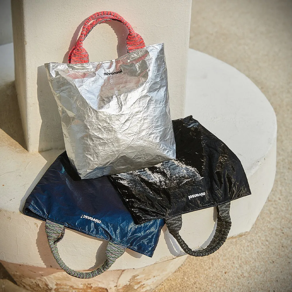 Miyansol】韓國皺皺兩用迷你托特包(、Tyvek杜邦紙特殊材質、大容量、斜背包、側背包、隨身包) - momo購物網- 好評推薦-2026年1月