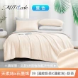 【MIT iLook】高質感素色石墨烯x萊賽爾天柔絲涼被床包枕套組-單/雙/加大尺寸均一(撞色多款任選/涼夏被)