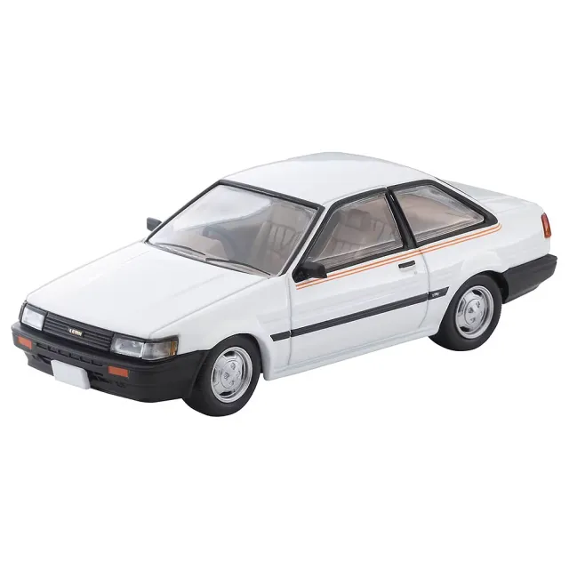 TOMYTEC】LV-N284e Toyota COROLLA LEVIN 2door LIME（white）1(模型車