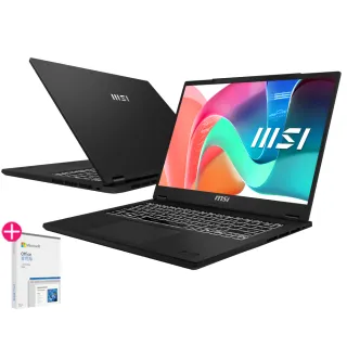 Office 2024★【MSI 微星】14吋Core 5-210H 輕薄效能筆電(Modern 14 H/16G/512G SSD/W11/D2RMG-428TW)