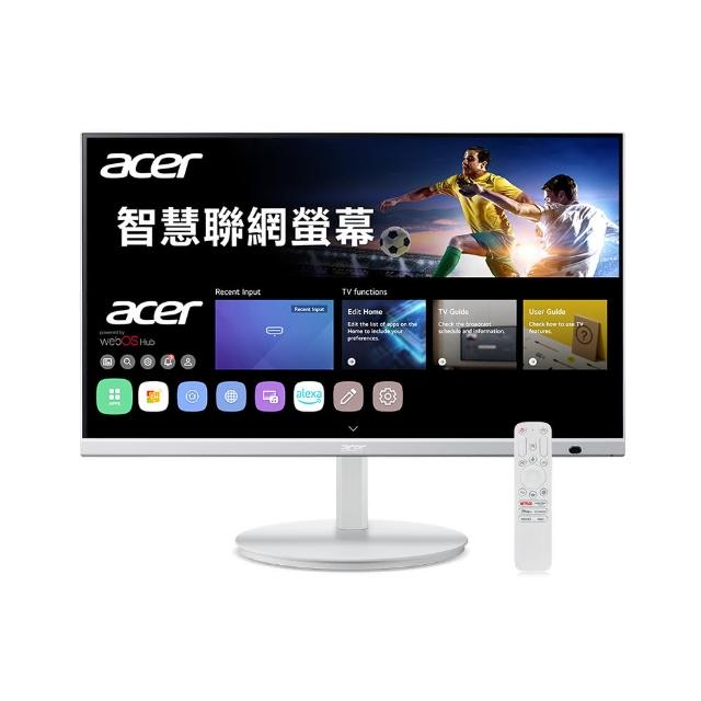 【Acer 宏碁】CS242Y 智慧聯網螢幕(24型/FHD/60Hz/14ms/IPS)