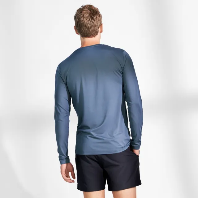 【Bread & Boxers】Long-Sleeve Active 長袖經典圓領速乾除臭T - 獵戶座青