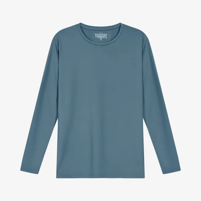 【Bread & Boxers】Long-Sleeve Active 長袖經典圓領速乾除臭T - 獵戶座青