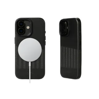 【alto 奧沰】iPhone 17 6.1吋 Herring系列 磁吸支架壓紋皮革手機殼(支援MagSafe 真皮壓紋 防摔 支架)