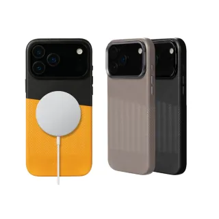 【alto 奧沰】iPhone 17 Pro Max 6.9吋 Herring系列 磁吸支架壓紋皮革手機殼(支援MagSafe 真皮壓紋 支架)