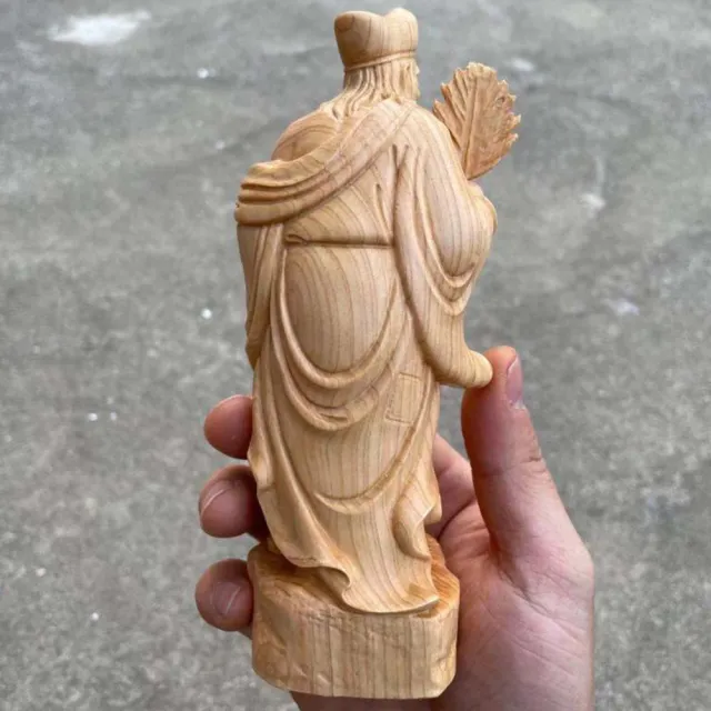 【LEESA】崖柏木佛像\木雕濟公活佛\黃楊木雕刻\佛堂供奉必備\傳統工藝擺件\木雕工藝\保佑平安如意