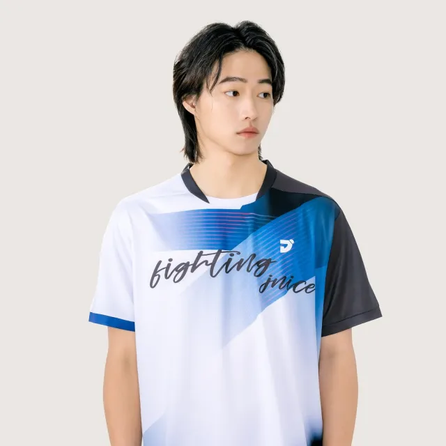 【JNICE 久奈司】幻影斜光 競技衫 排汗衫 運動上衣 運動服 羽球服 大賽服(吸濕排汗)