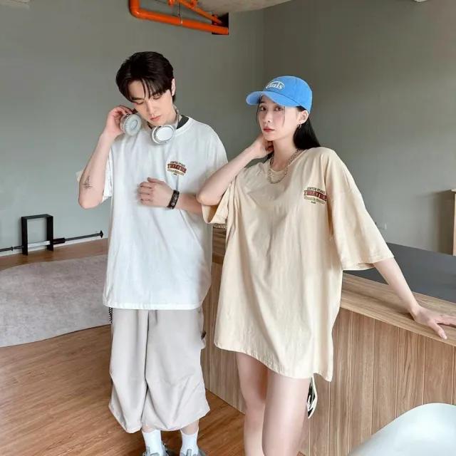 【J.Malo】美式可愛墨鏡企鵝潮T(美式潮流上衣 男生上衣 卡其 白 黑)