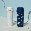 【WOKY 沃廚】三麗鷗聯名_All-P輕芯鈦瓷雙飲保溫杯500ml(兒童水壺/吸管杯/保冰保溫)