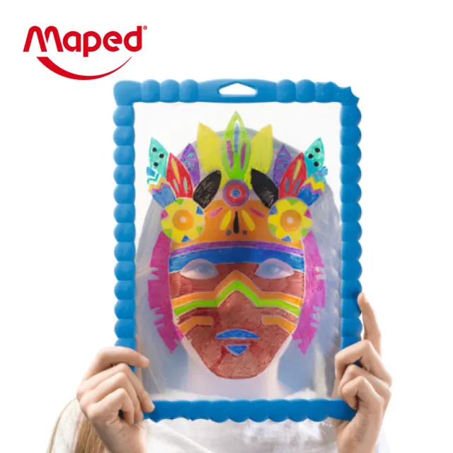 【法國Maped】抗斷裂透明塗鴉板(顏色隨機出貨)