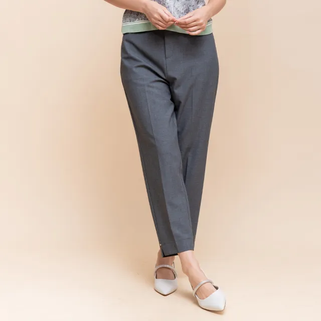 【perng yuh 芃諭名品】俐簡都會 線條 九分 錐形褲(2025 AW Collection|4C秋冬新品上市)