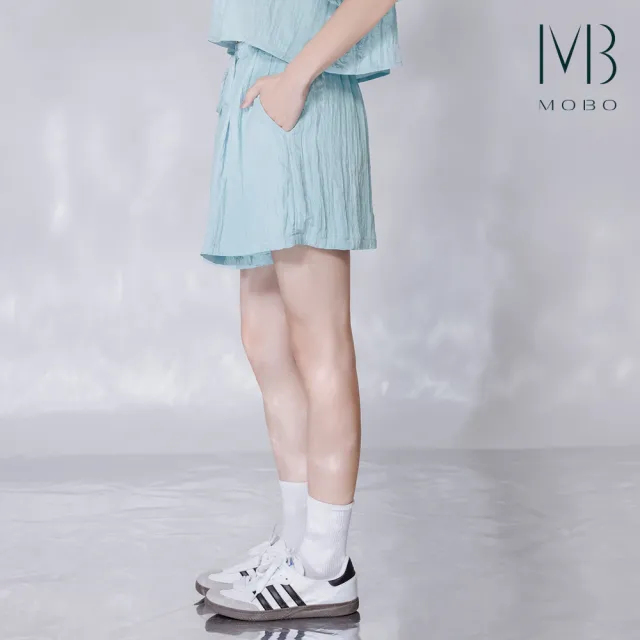 【MO-BO】裸感霧面柔光質感短褲