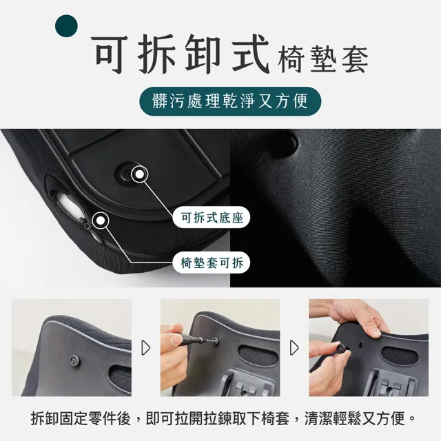 【適肌工坊】適肌坐骨墊(護脊坐墊/美姿調整椅)