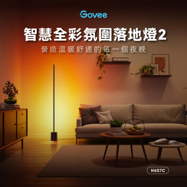 【Govee】智慧全彩氛圍落地燈2(H607C)