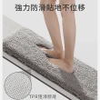 【大江】2入 Ag+日本銀離子抗菌吸水地墊 加厚絨毛雲端腳感 廁所浴室防滑腳踏墊 速乾止滑墊40x60cm