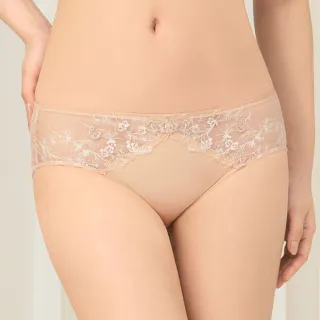 【Triumph 黛安芬】聚光璀璨系列 中腰平口內褲 M-EL(裸光)