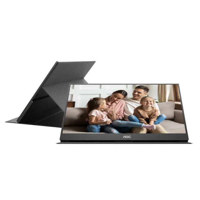 【AOC】16T20 16型 IPS FHD 16:9 60Hz 可攜式螢幕(HDMI/USB-C/建內喇叭)