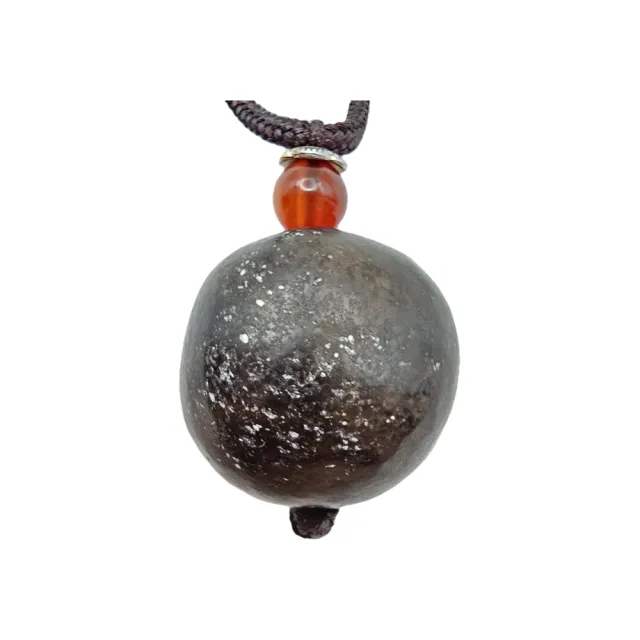 【藏古祥館】和田玉黑皮籽料 QA10(和田玉 宗教開運)