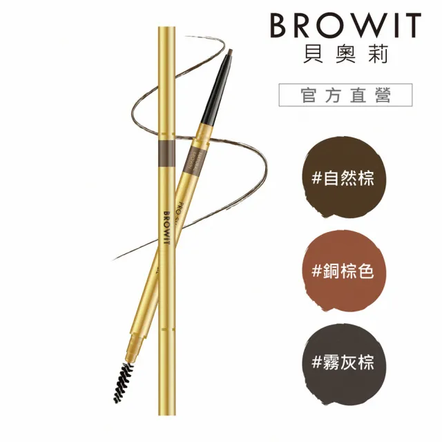 極細防水抗暈仿真眉筆(0.06g/支)