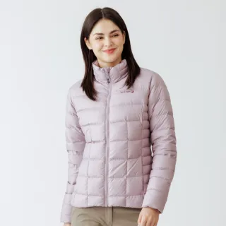 【Hilltop 山頂鳥】超潑水石墨烯蓄熱羽絨短大衣外套  女款 紫｜PF22XF33ECJ0(可銜接GORE-TEX外件)