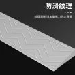 【Life工具】門口斜坡墊 斜坡板 2公分高灰色 斜坡 130-HBA0208100GR(汽車臺階墊 臺階墊板 爬坡墊)