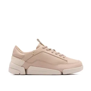【Clarks】女鞋 Trigenic2 Joy.三瓣鞋2.0 解構拼接輕盈寬楦休閒鞋 運動鞋(CLF84917C)