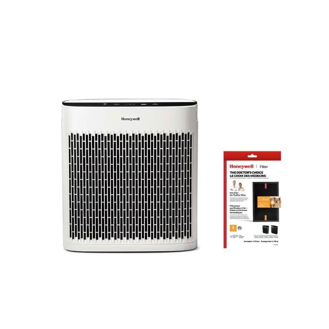 【美國Honeywell★強效淨味濾網組】淨味空氣清淨機HPA-5150WTWV1(適用5-10坪|小淨★租屋 除味 去味 除菌)