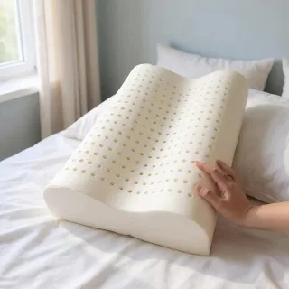 【班尼斯】高低型乳膠枕•百萬馬來天然乳膠枕頭保證(乳膠枕)