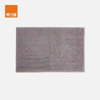 【特力屋】Home Zone 極吸水雪尼爾踏墊 太空灰 60x40cm