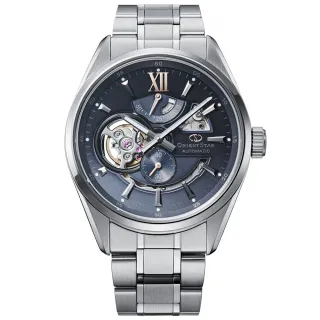 【ORIENT 東方錶】東方之星 現代系列 [雪光]限量 鏤空機械腕錶 禮物 送禮 推薦 41mm(RE-AV0132L)