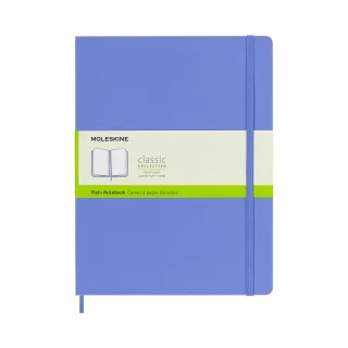 【MOLESKINE】經典硬殼空白XL型筆記本- 粉藍(筆記本)