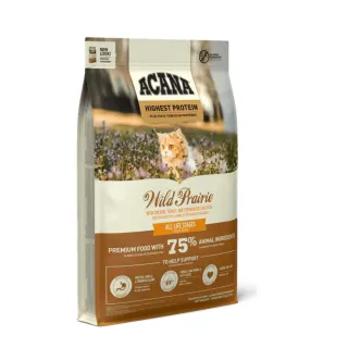 【ACANA】愛肯拿 農場盛宴無穀貓貓飼料-4.5kg(放養雞肉 + 蔓越莓)