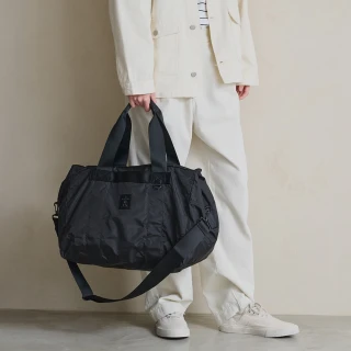 【PORTER INTERNATIONAL】PORTER 25週年旅行折疊收納袋-M(黑)