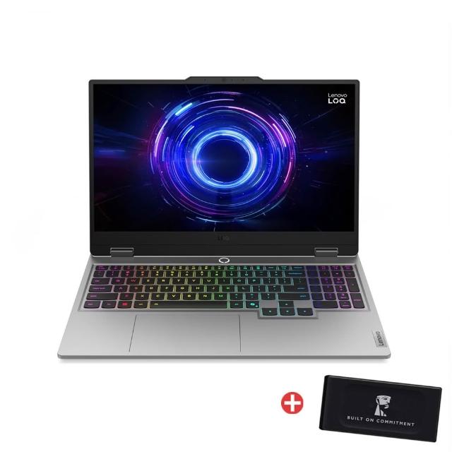 【Lenovo】外接1TB SSD★15.6吋i5 RTX5060電競筆電(LOQ/83JE00PATW/i5-13450HX/16G/512G/RTX5060/W11/灰)