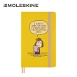 【MOLESKINE】史努比限量筆記本/佩蒂/L型/黃/橫線(筆記本)