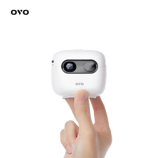 【OVO】小蘋果智慧投影機 U1(PD快充 內建喇叭 百吋投影 露營/戶外/家用)