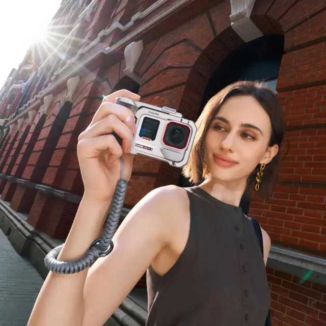【Insta360】Ace Pro 2運動相機單電街拍套雪山白(公司貨)