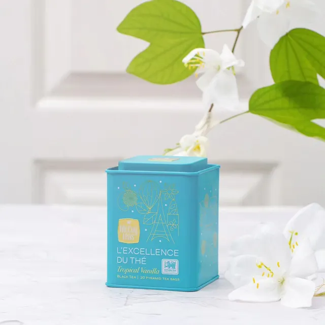 【PALIER】McCoy 斯里蘭卡皇家精品茶x3罐(共60入；蜜香伯爵/蜜桃芒果/熱帶水果)