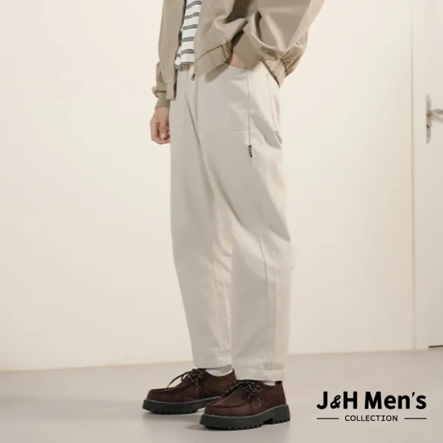 【J&H collection】美拉德色系增高厚底男士綁帶德比鞋 休閒鞋(駝色/棕色)