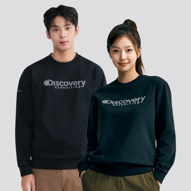 【Discovery Expedition】Logan 大學T(DXMT31054-BKS)