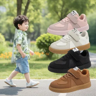 【橘魔法】素色好搭德訓鞋(帆布鞋 鞋子 小白鞋 童鞋 中性款 男童 女童 兒童 童裝)